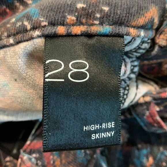 Pilcro multi print button front jeans - Picture 9 of 10